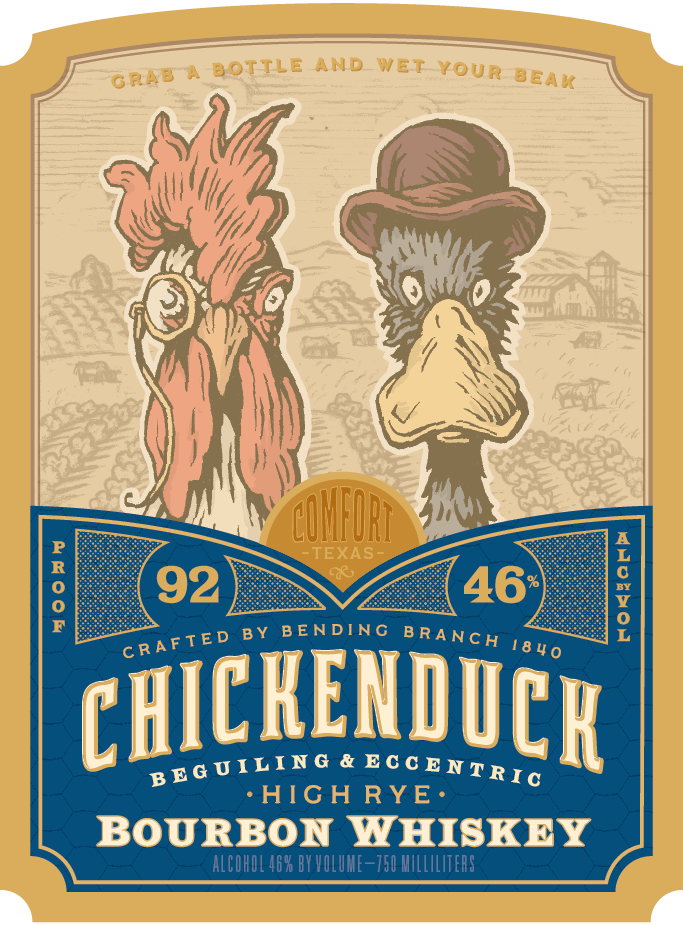 Chickenduck label