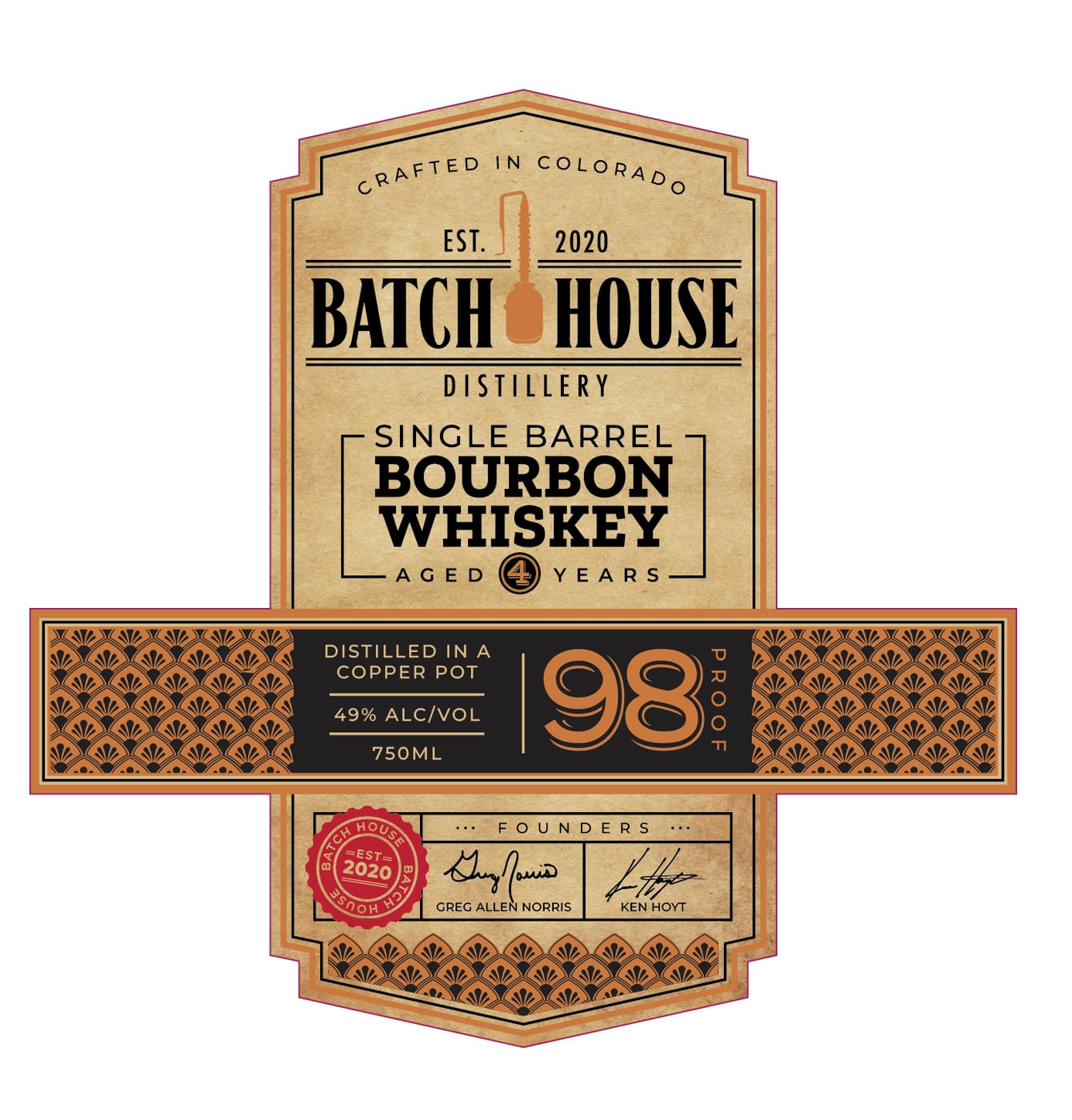 Single Barrel label