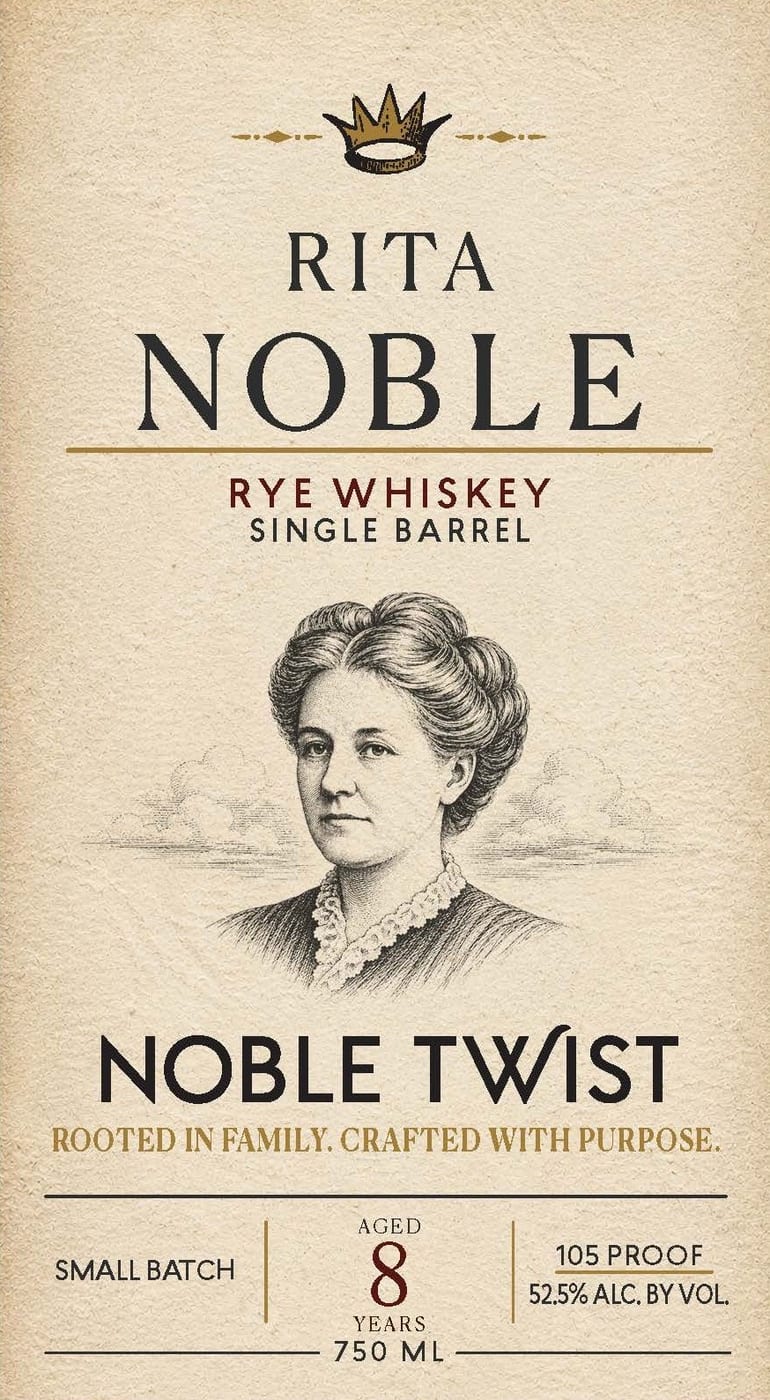 Noble Twist label