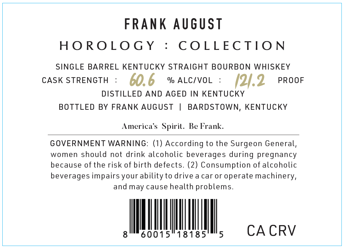 Frank August label image 2