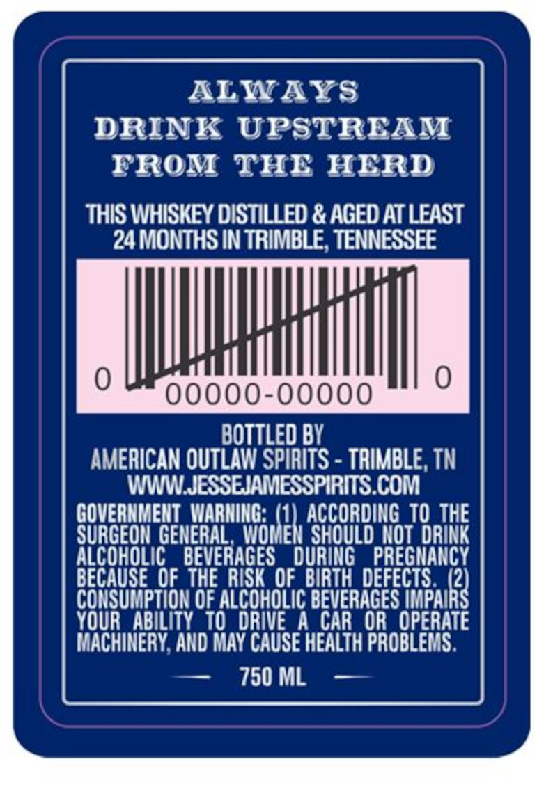 Jesse James label image 2
