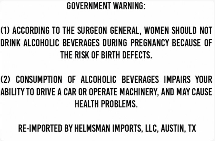 Fragrant Drops Heaven Hill label image 2