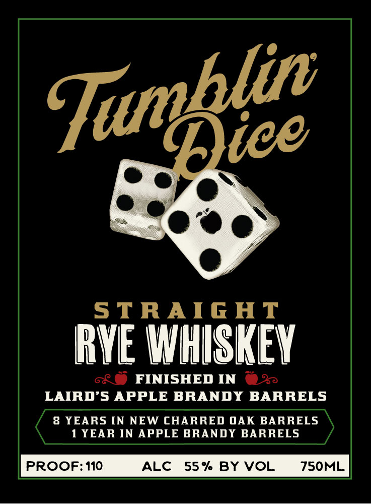 Tumblin Dice label