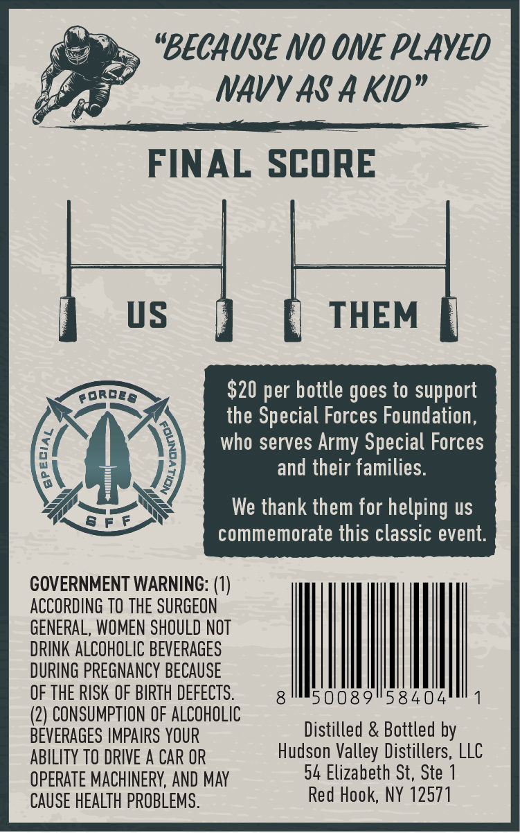 Hudson Valley Distillers label image 2