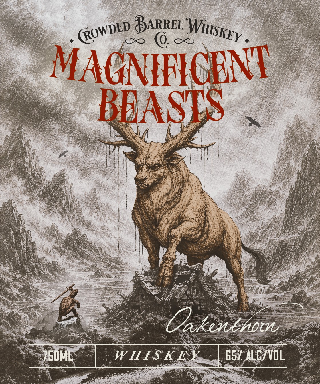 Magnificent Beasts label