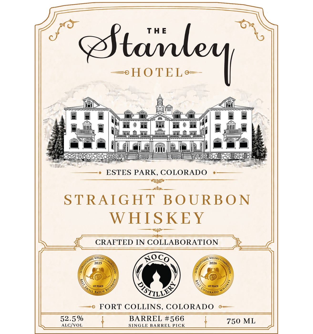 Noco Distillery label