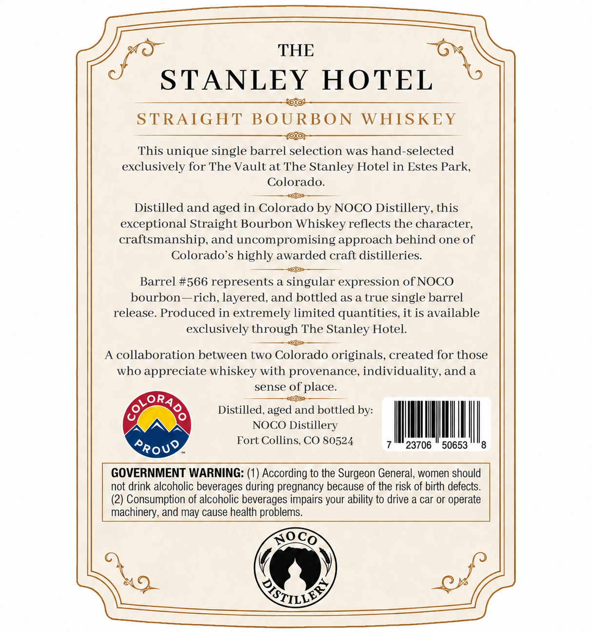Noco Distillery label image 2