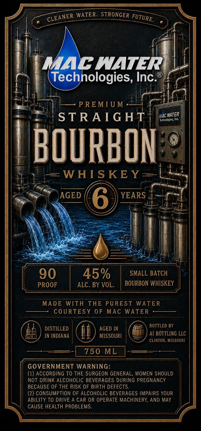 Mac Water Technologies, INC. label