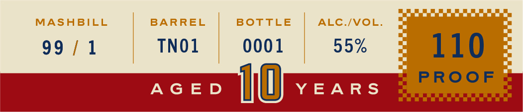 Ten Runner Single Barrel label image 3