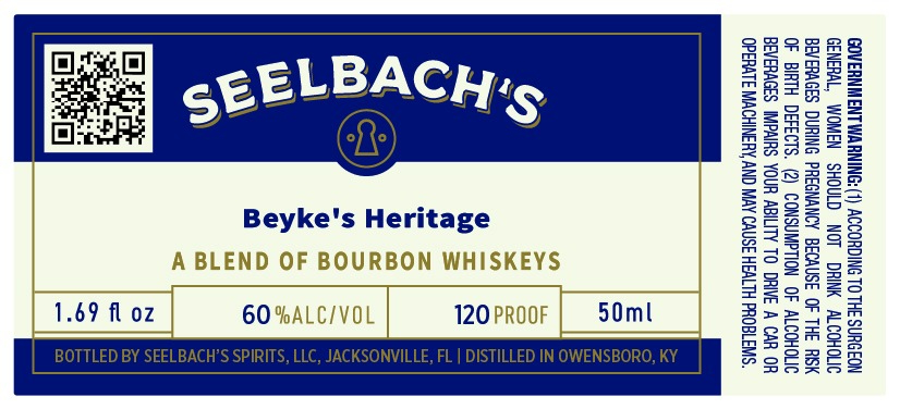 Seelbach's label