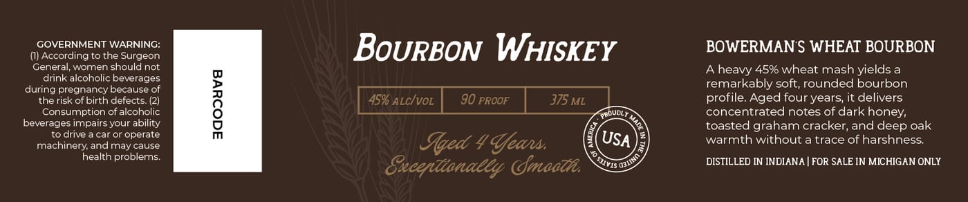 Bowerman Farms Distillery label image 2