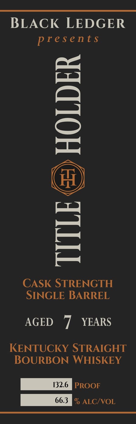 Black Ledger label
