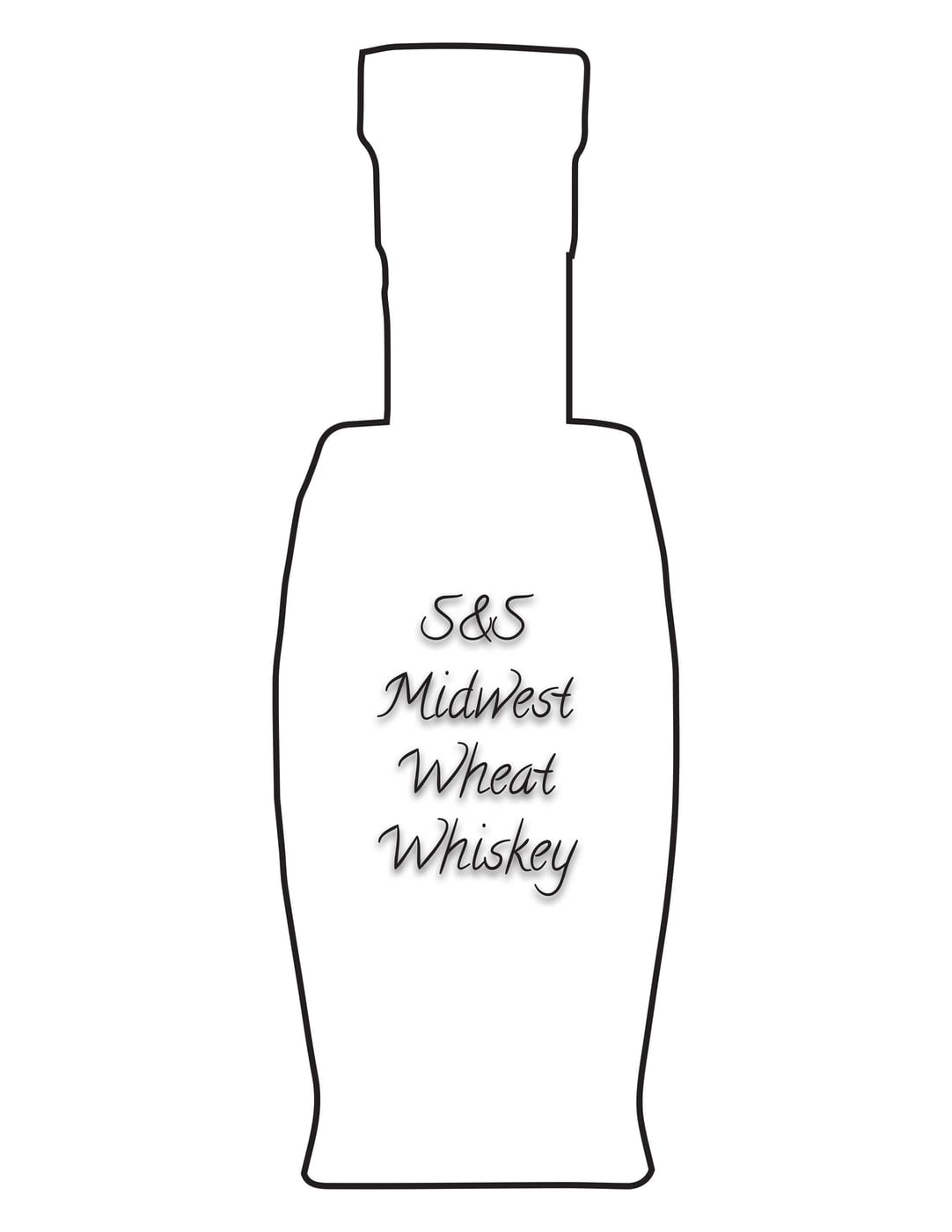 Natural Spirits S&s Midwest Wheat Whiskey label image 2