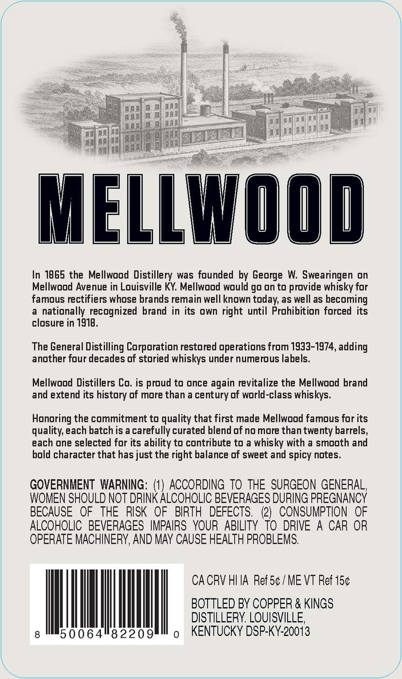 Mellwood label image 2