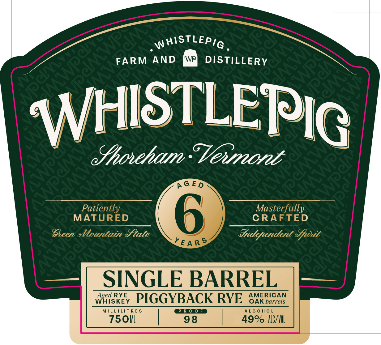 Whistlepig label