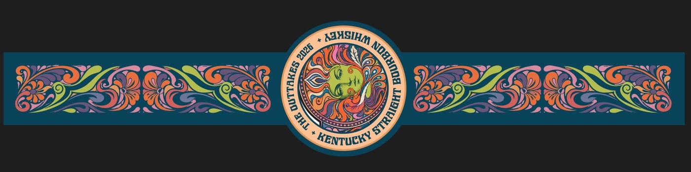 Whiskey Thief Distilling CO. Tune In Pour Out label image 3