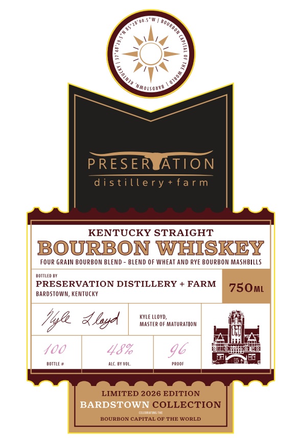 Bardstown Collection label