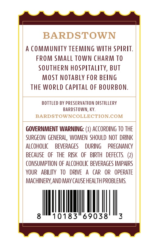 Bardstown Collection label image 2