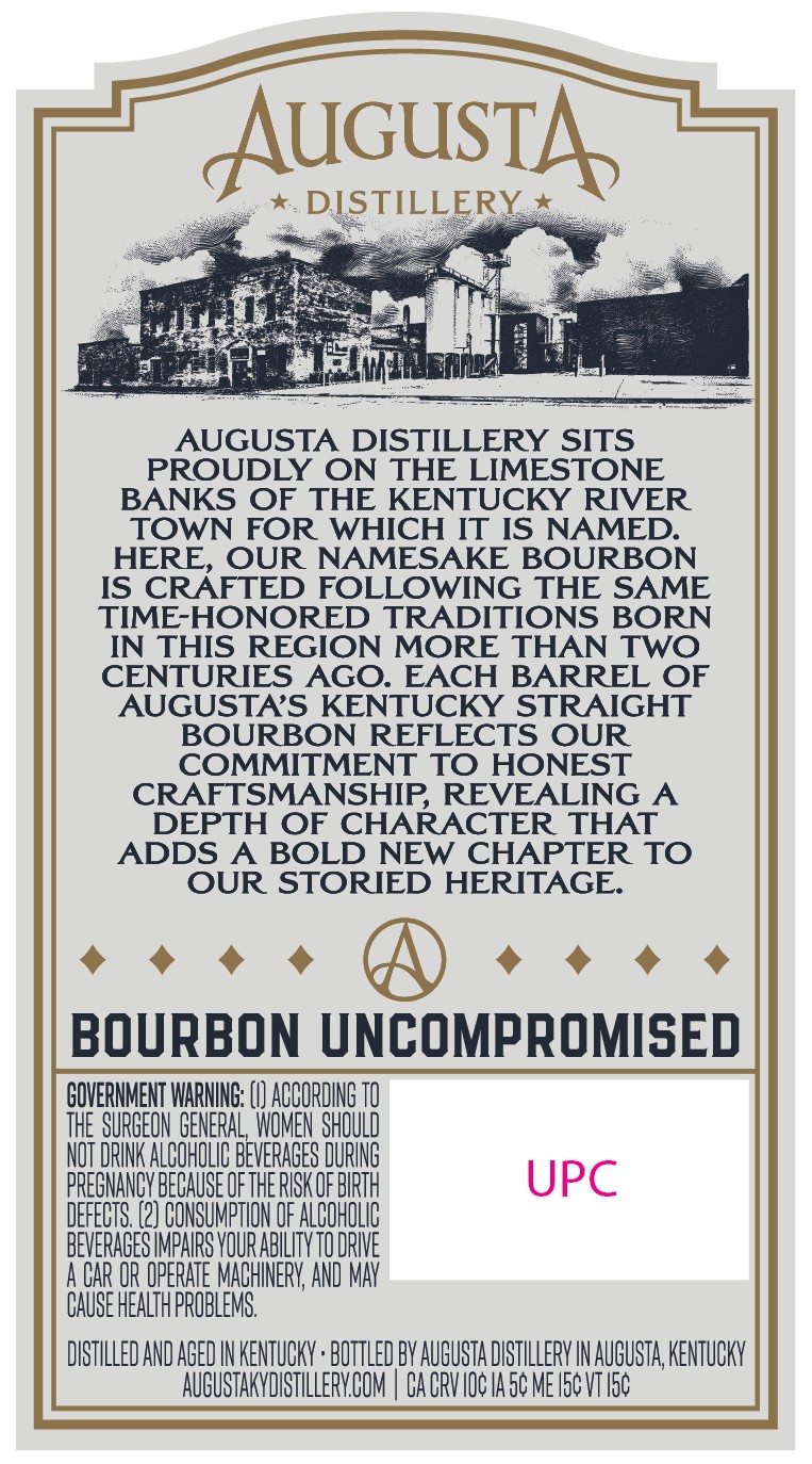 Augusta Distillery label image 2