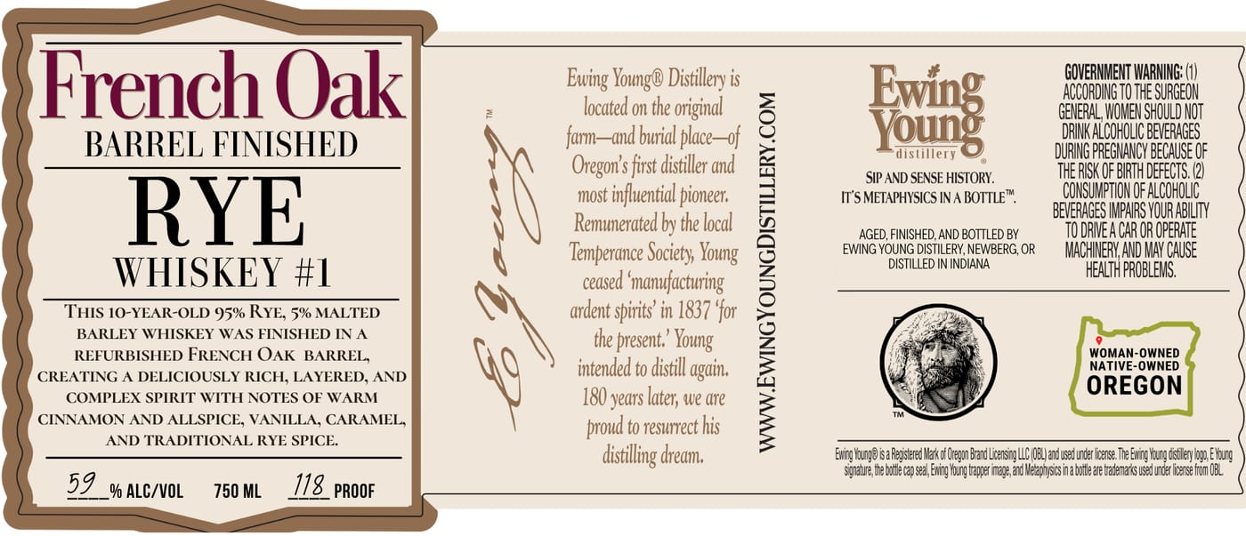 Ewing Young label