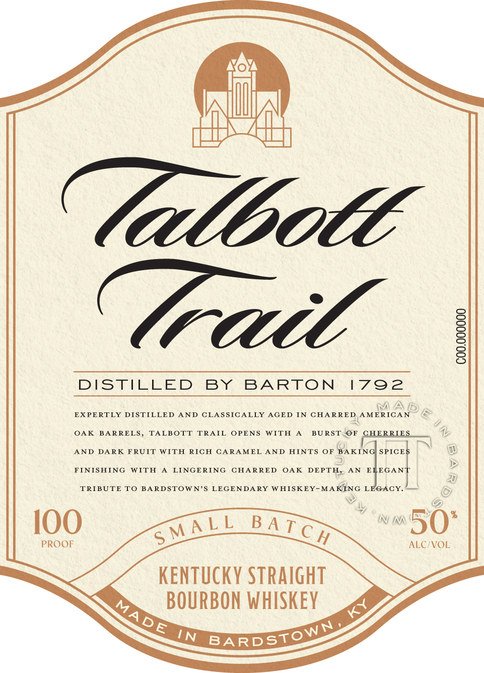 Talbott Trail label