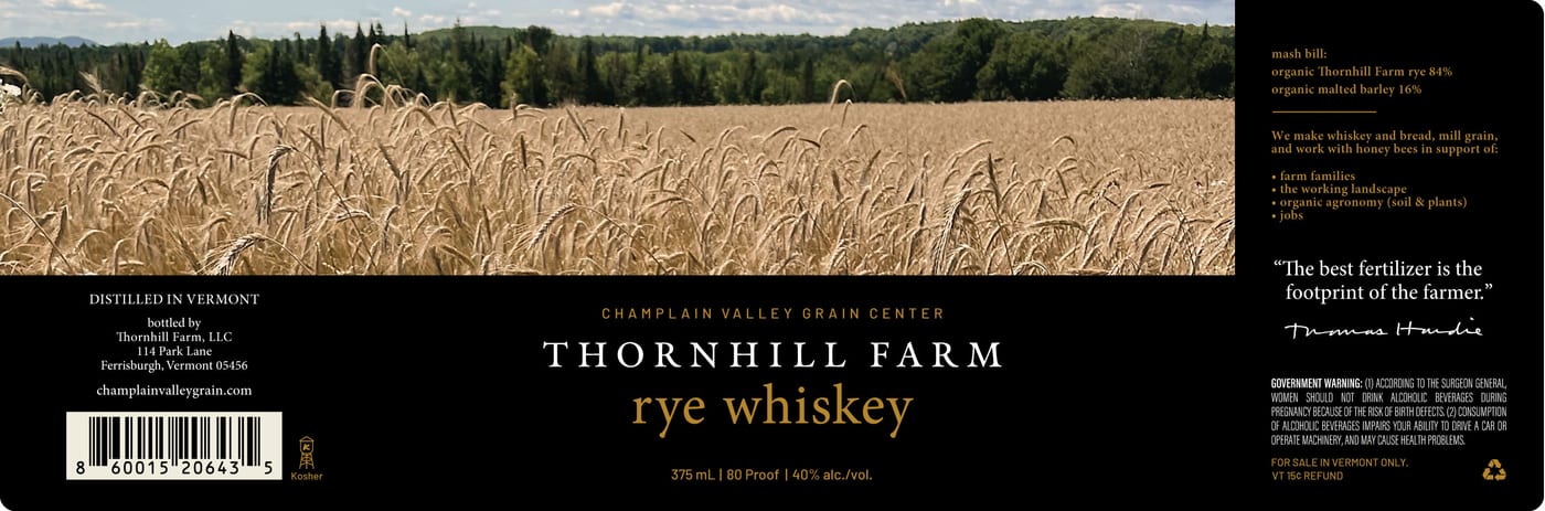 Thornhill Farm label