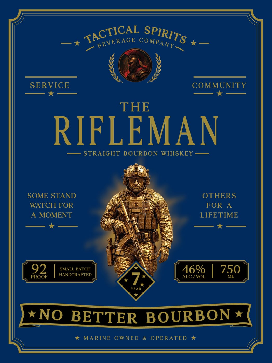Tactical Spirits label