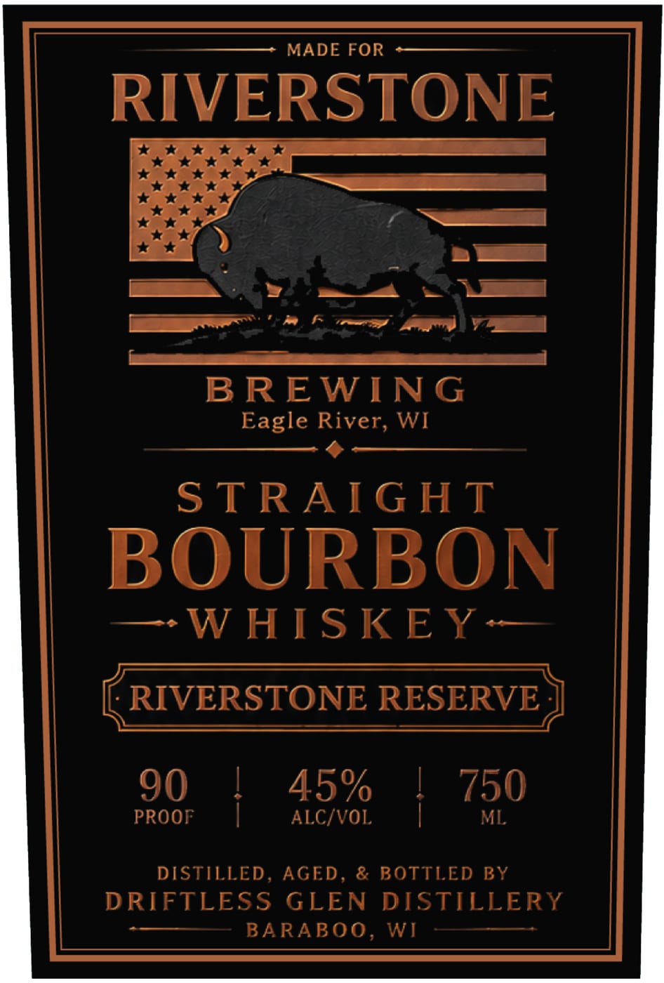 Riverstone Brewing label