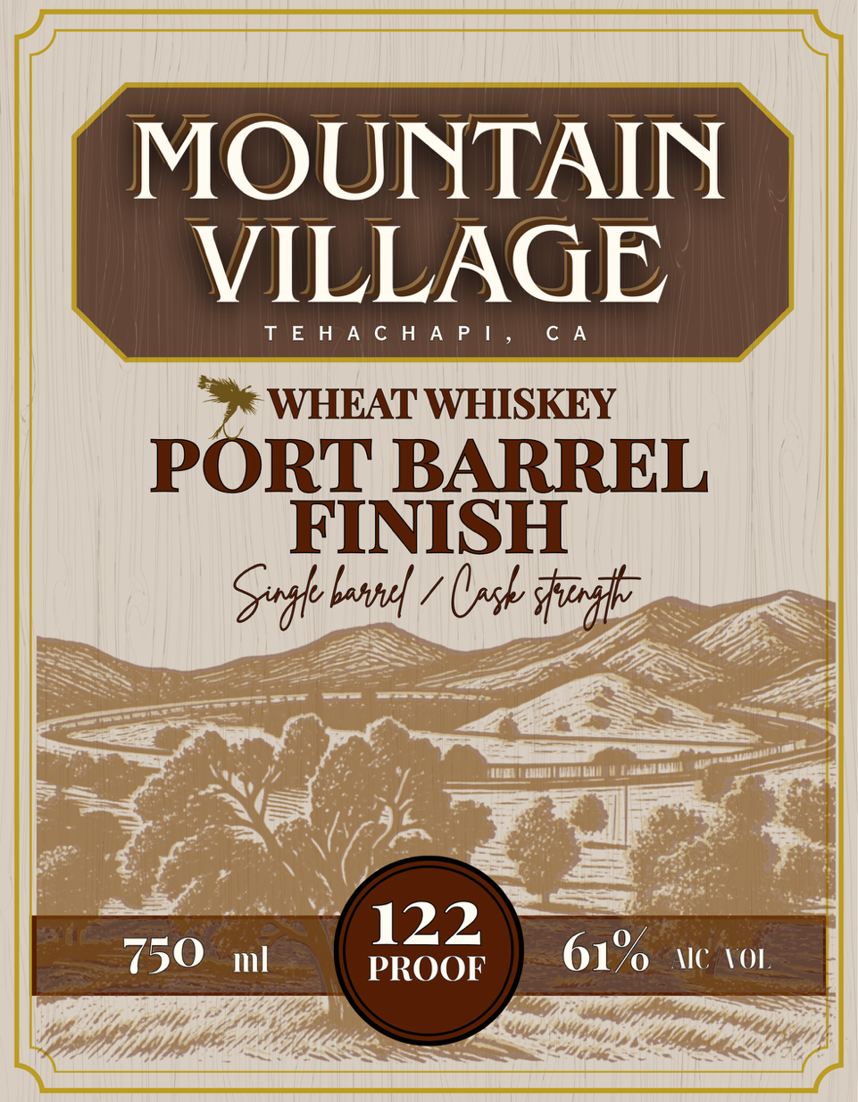Mountain Village label