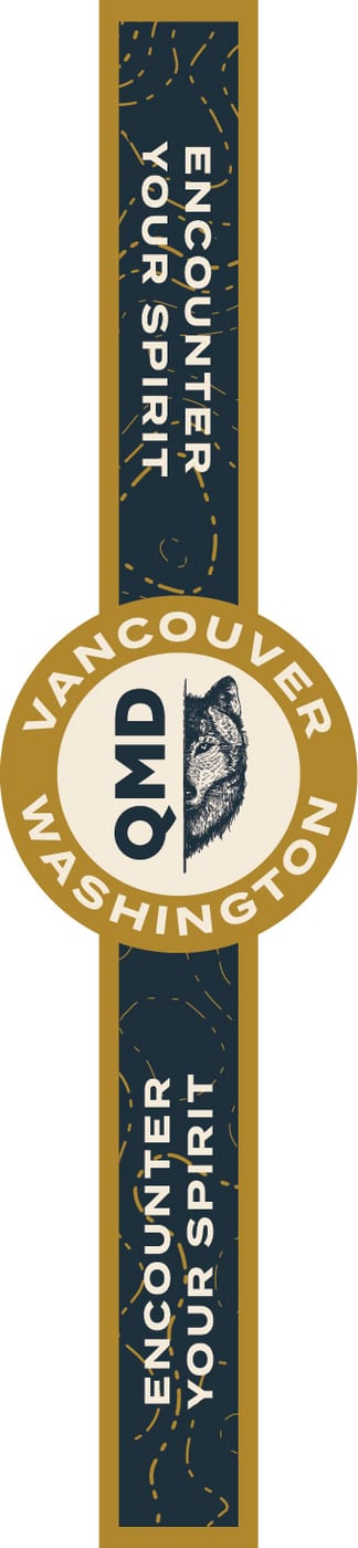 Quartz Mountain Distillers Cask Strength Bourbon label image 2