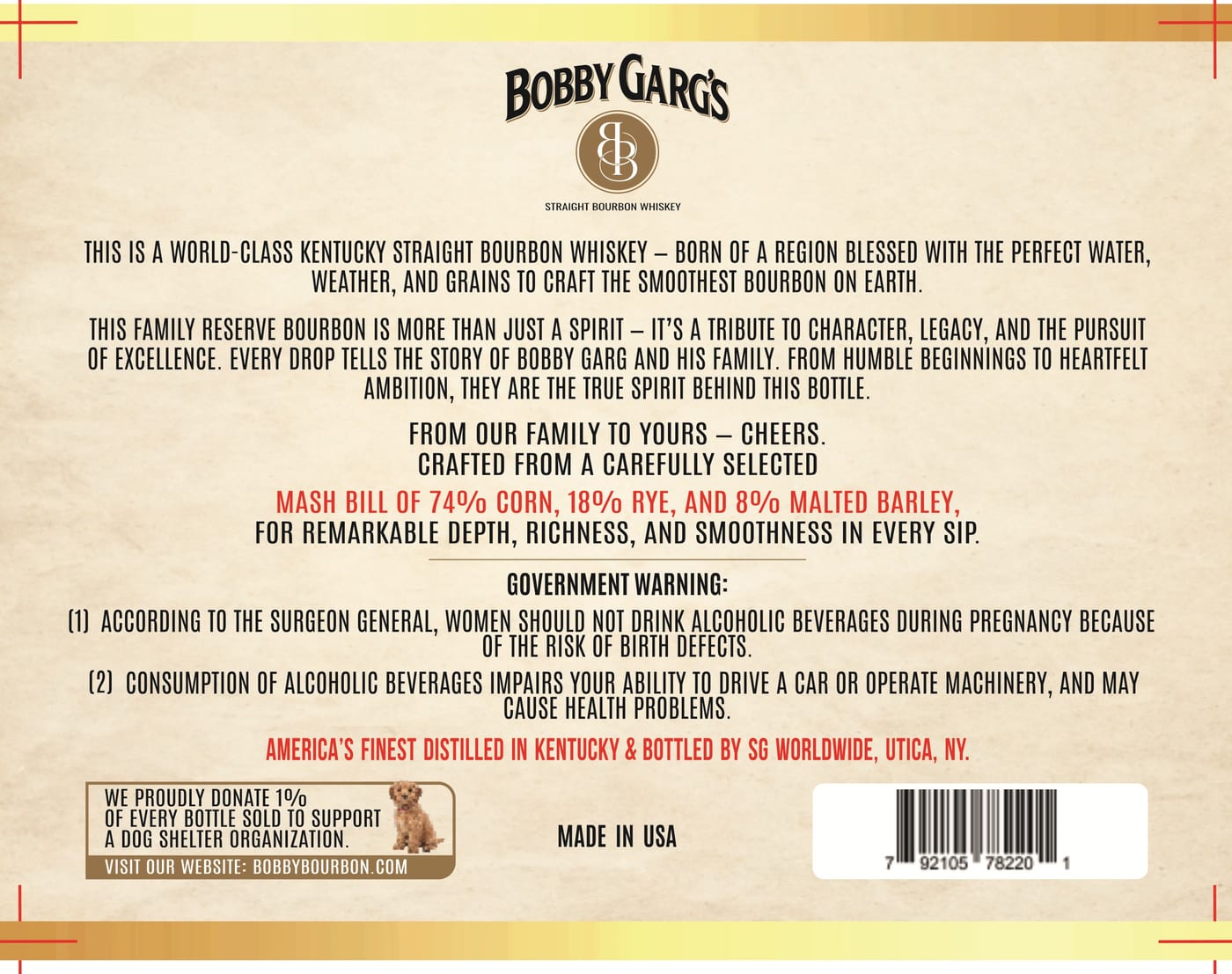 Bobby Garg label image 2
