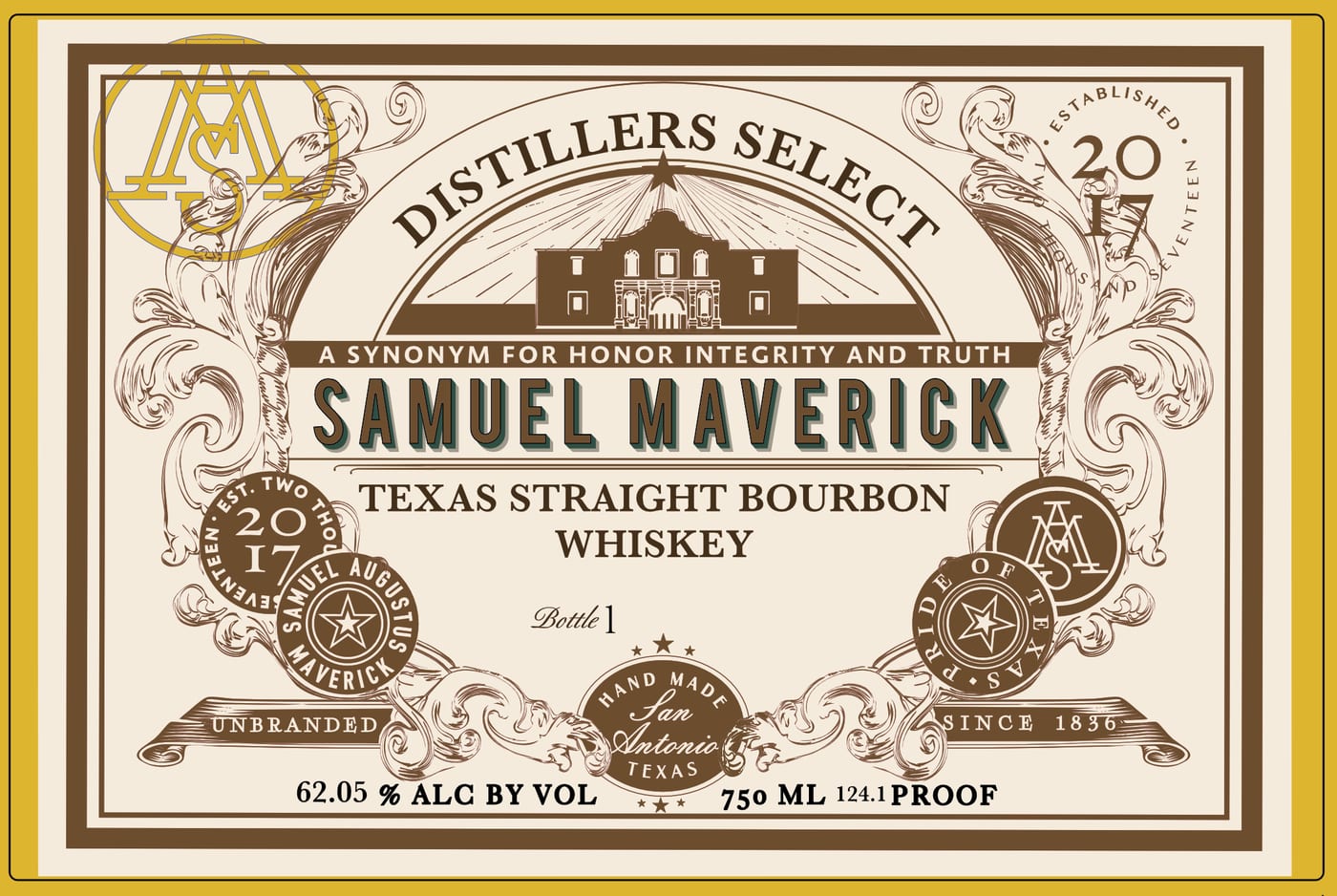 Samuel Maverick label