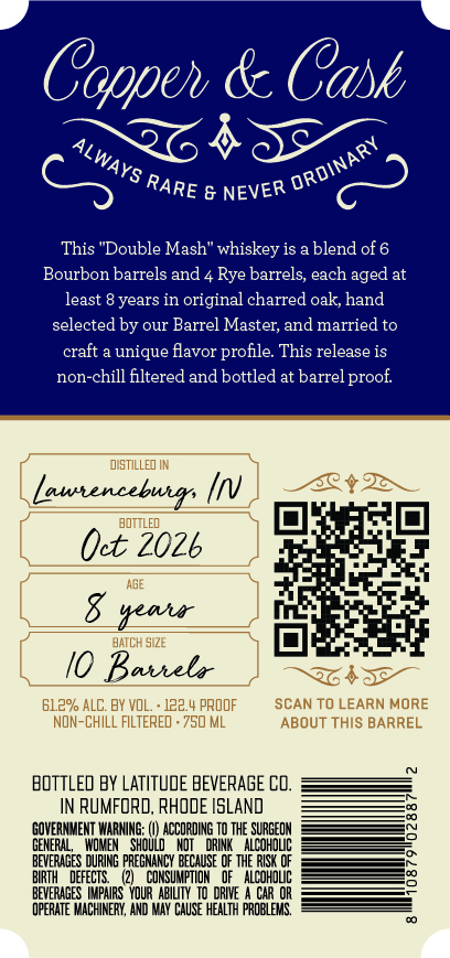 Copper & Cask label image 3