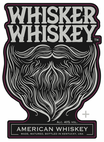 Whisker Whiskey label