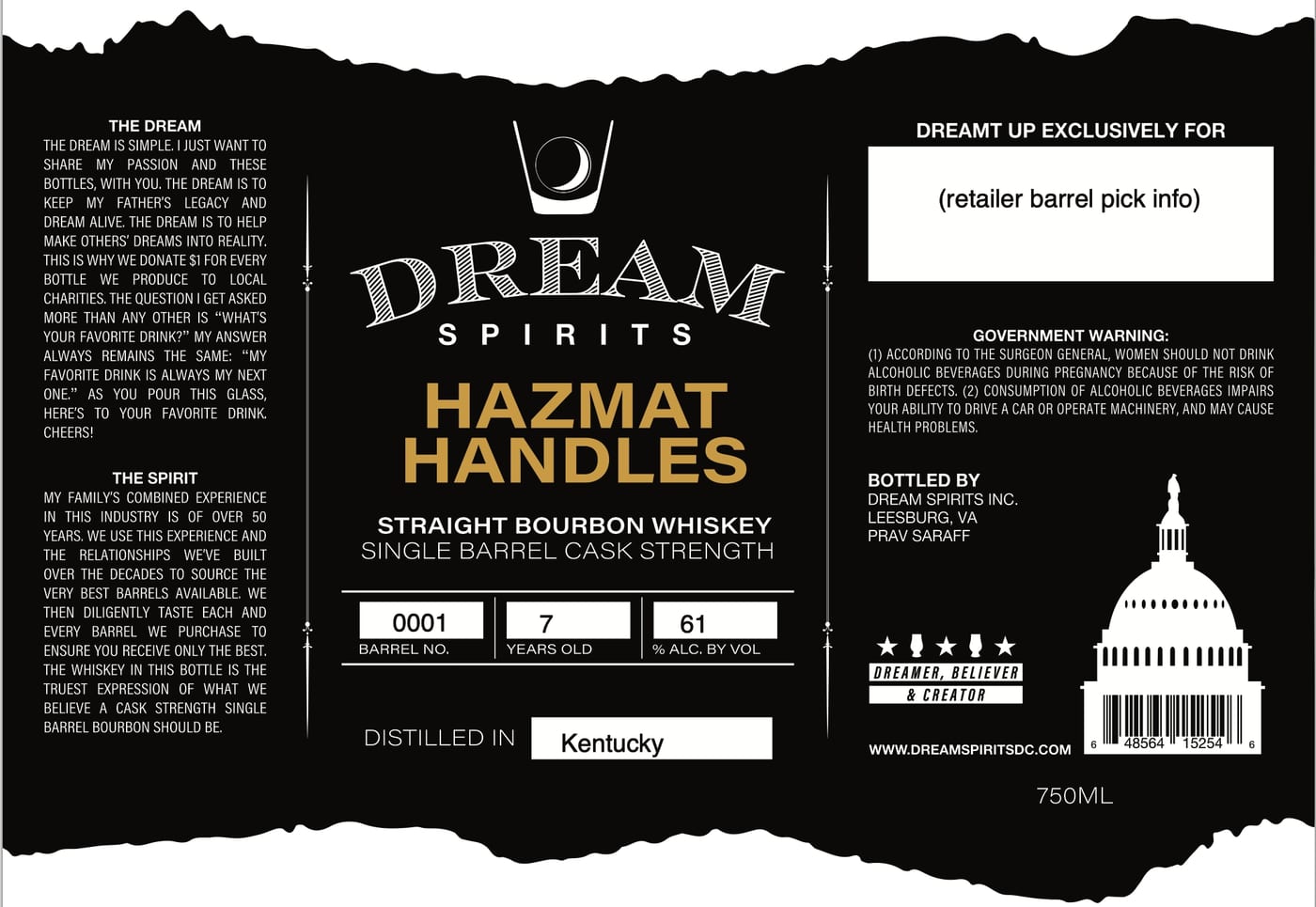Dream Spirits label