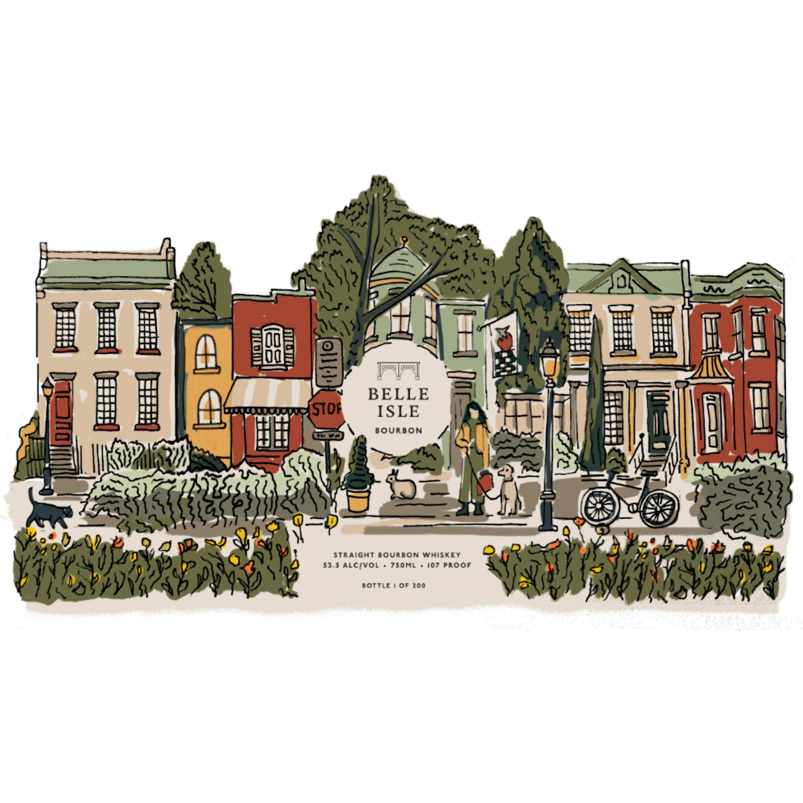 Belle Isle label