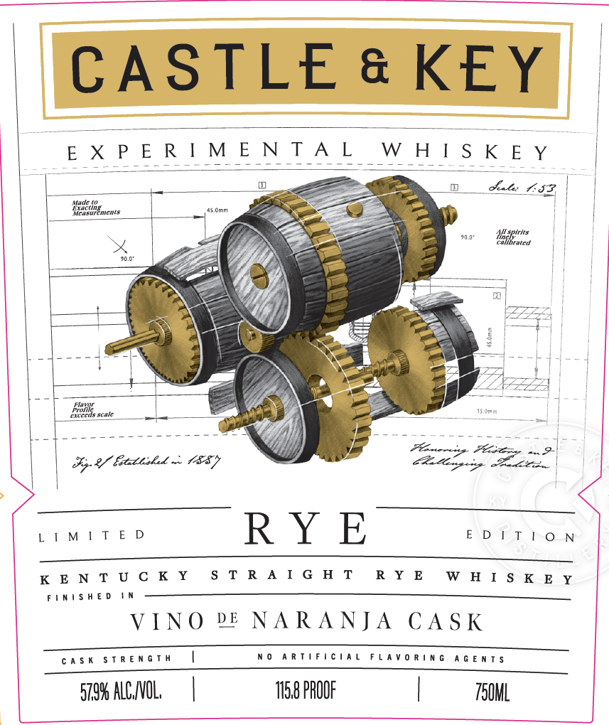Castle & Key label