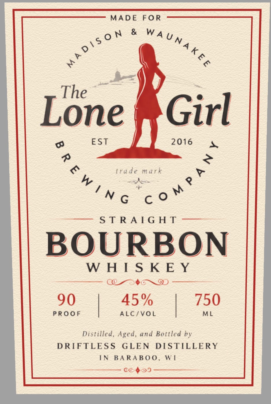 The Lone Girl label