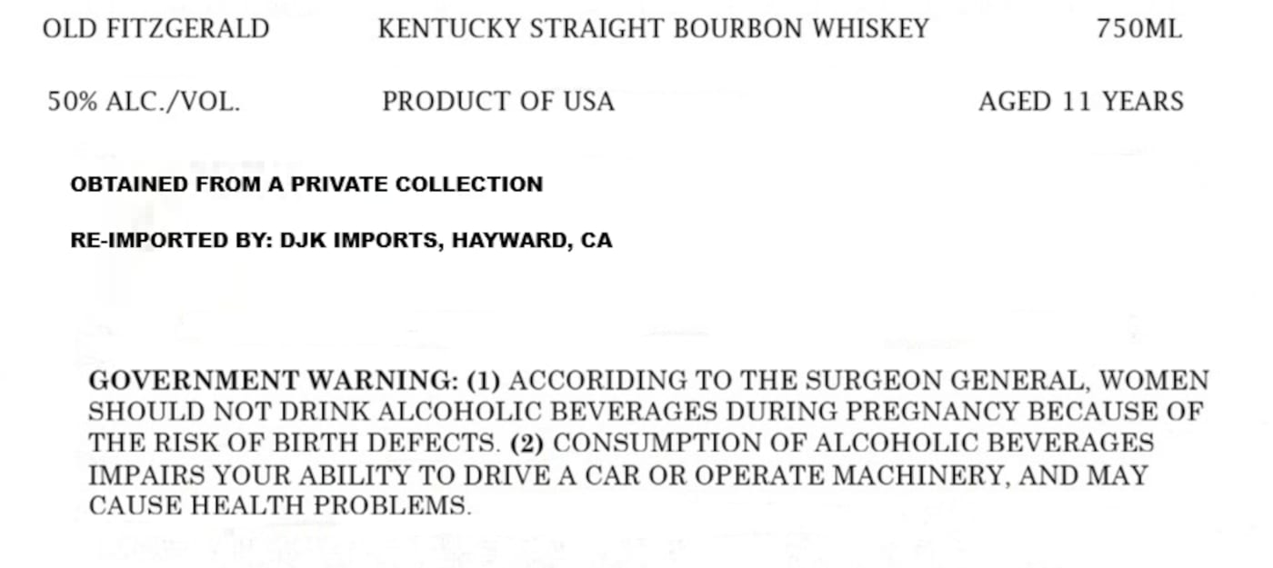 Djk Imports label