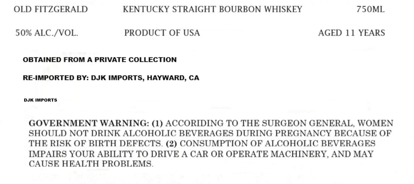 Djk Imports label