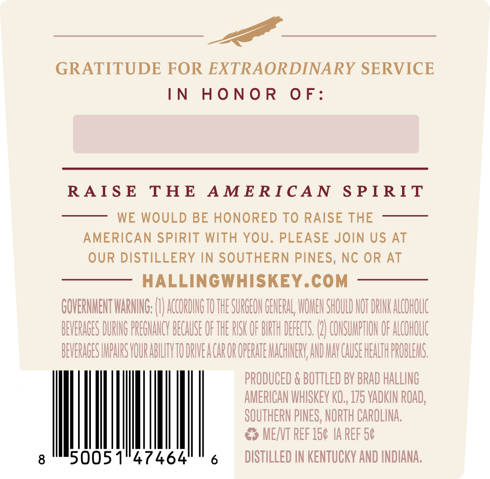 Sergeant's Valor label image 2