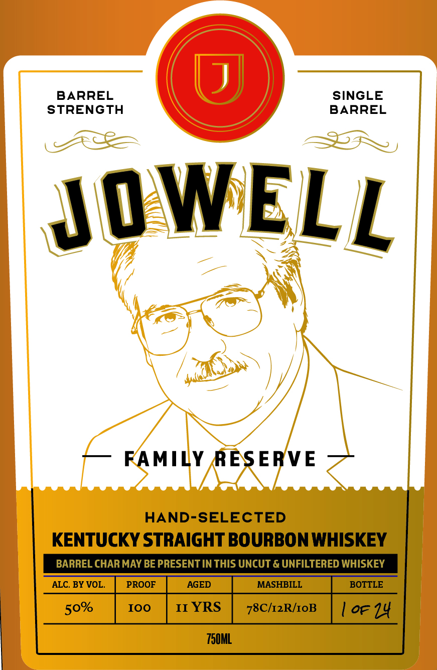 Jowell Family Reserve label