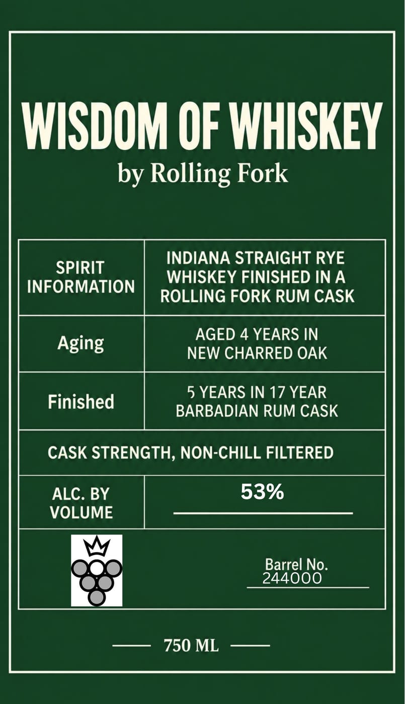 Rolling Fork label
