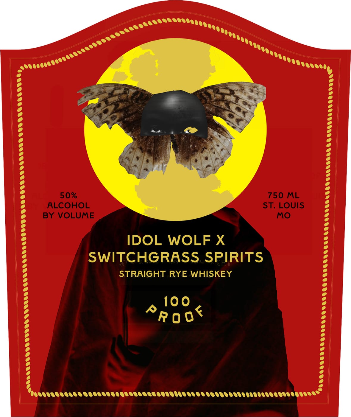Switchgrass Spirits label