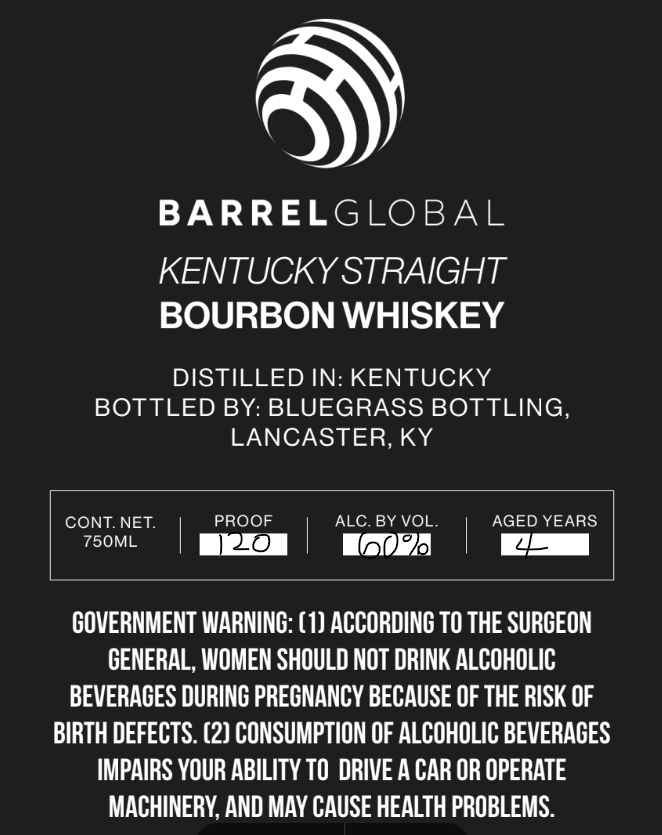 Barrel Global label