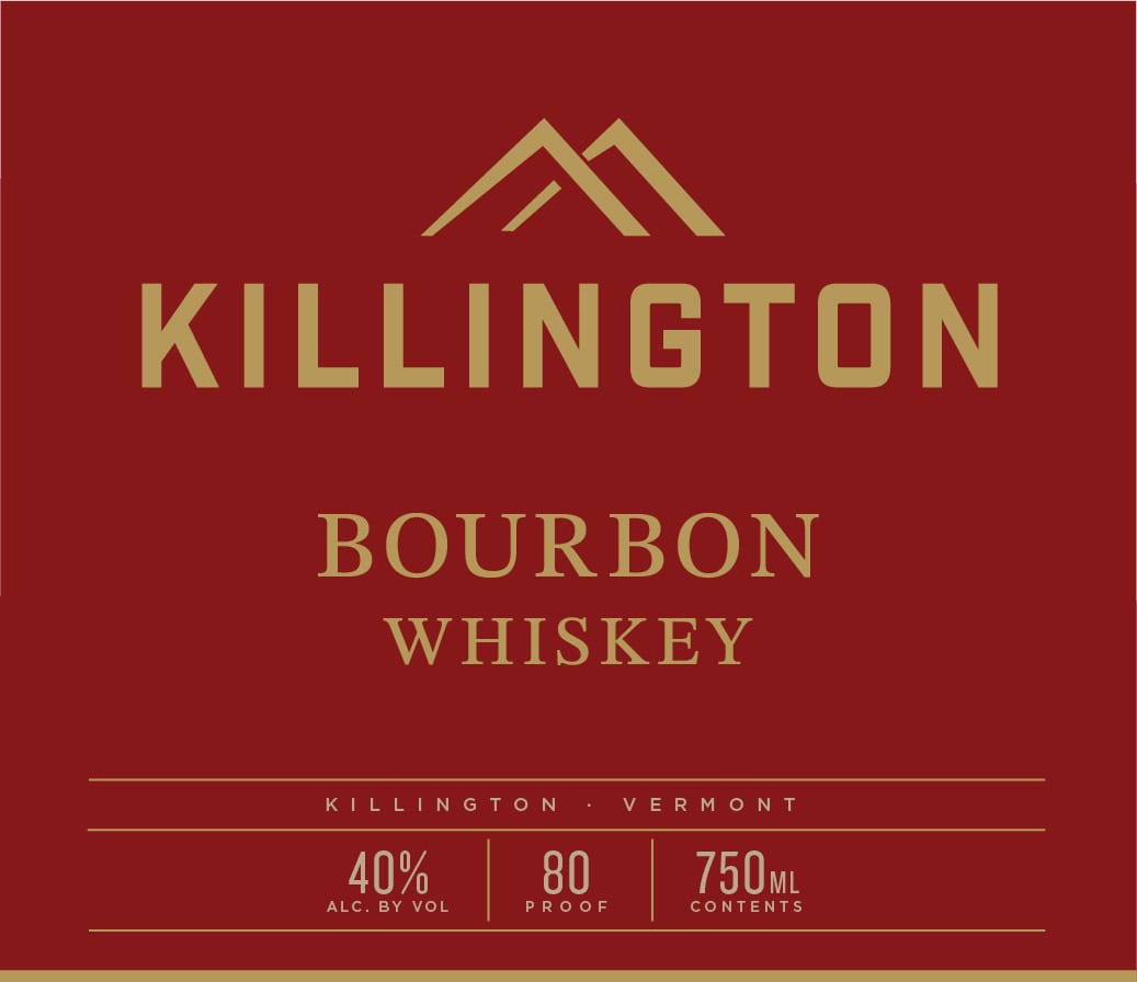 Killington Distillery label