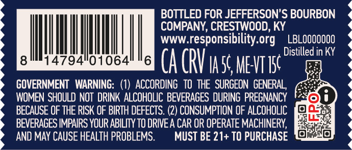 Jefferson's label image 4