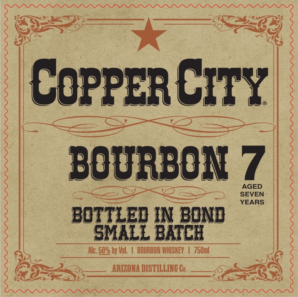 Copper City label
