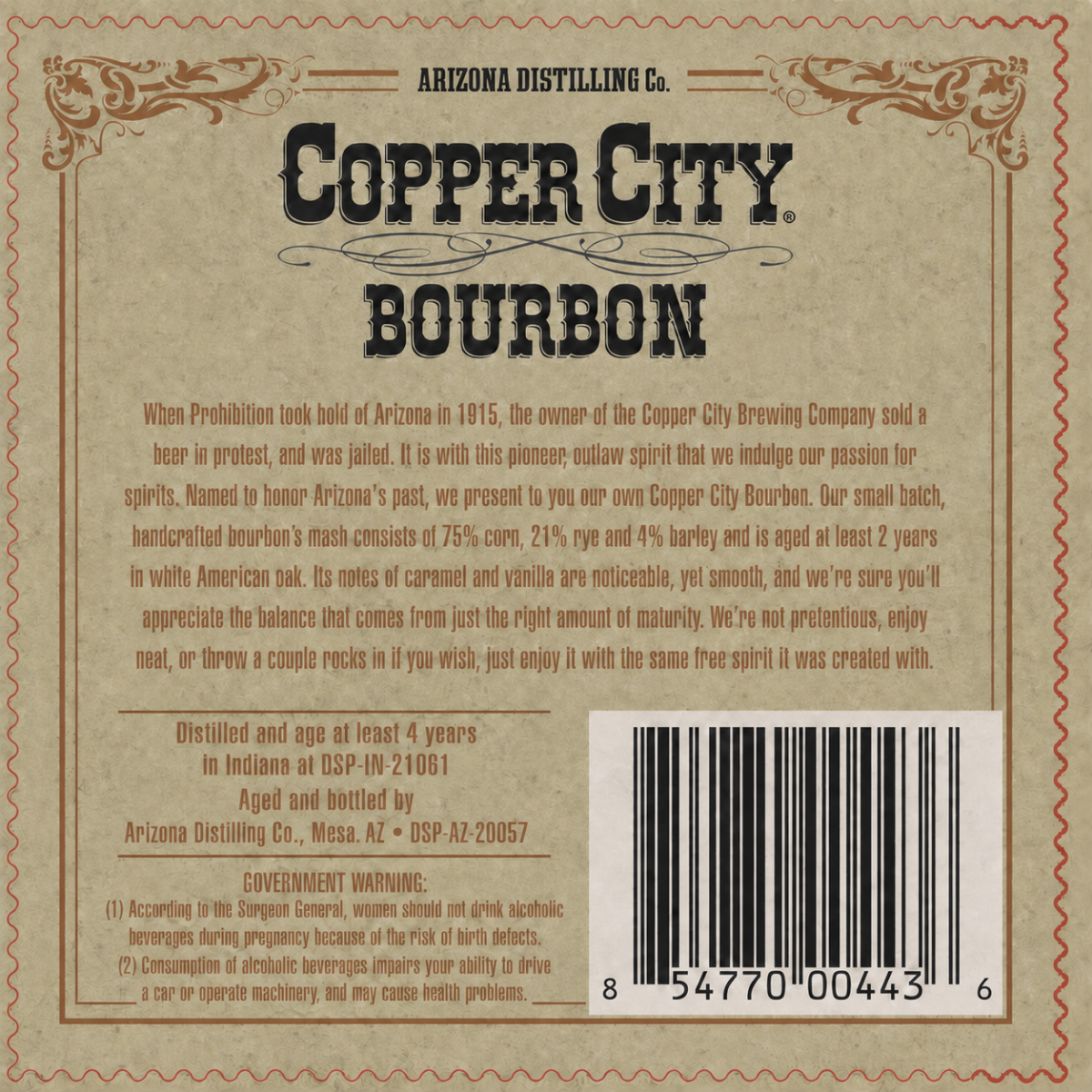 Copper City label image 2