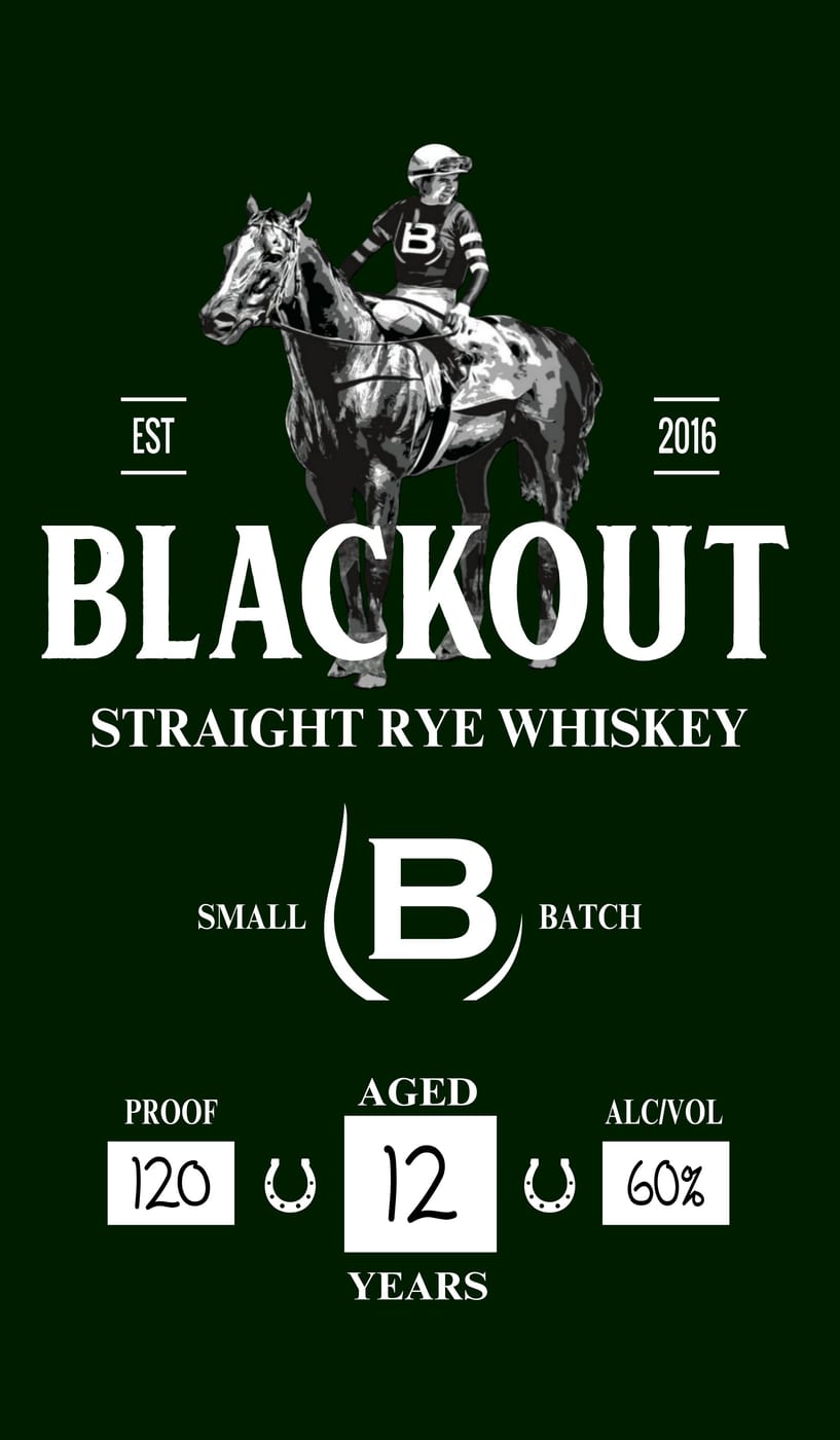 Blackout label